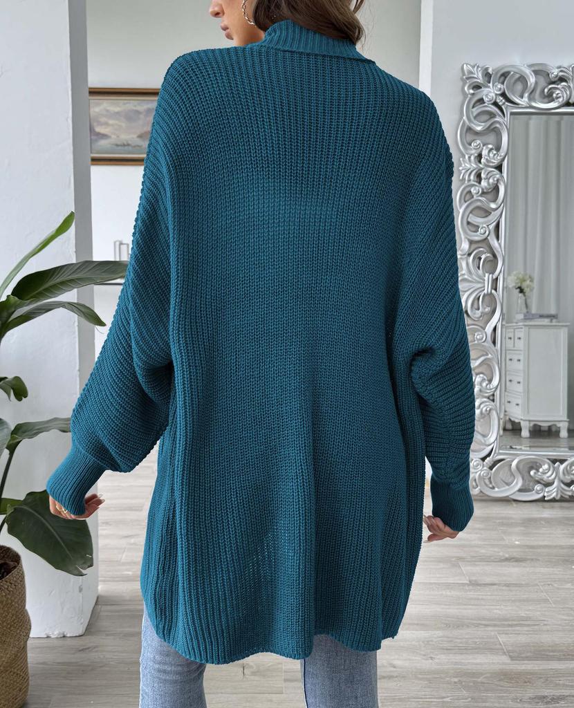 Women's 2025 Autumn/Winter Loose Knit Cardigan – European American Fashion In Multiple Colors