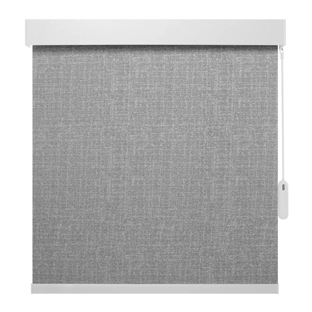 2025New Style Design 100%Blackout Fabric Can Connect Wifi Google Motorized Roller Blinds For Windows