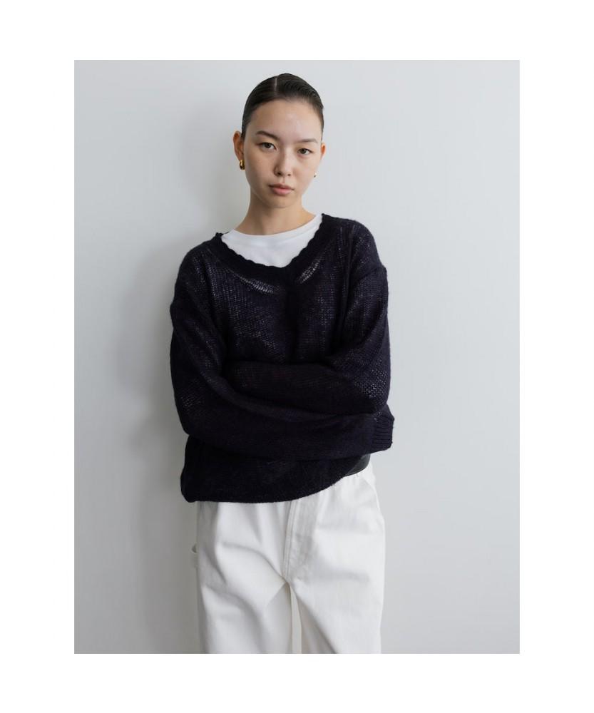 Diaepeocheo Loosely V Neck Knit Navy (Ta5751A08R)