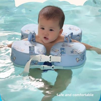 Baby Swimming Ring Baby Bathing Anti-rollover Non-inflatable Arm Underarm Ring Children's Buoyancy Life Jacket