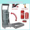 Heavy-duty 16oz Can Crusher Gray And Black Kitchen Bottle Opener Essential
