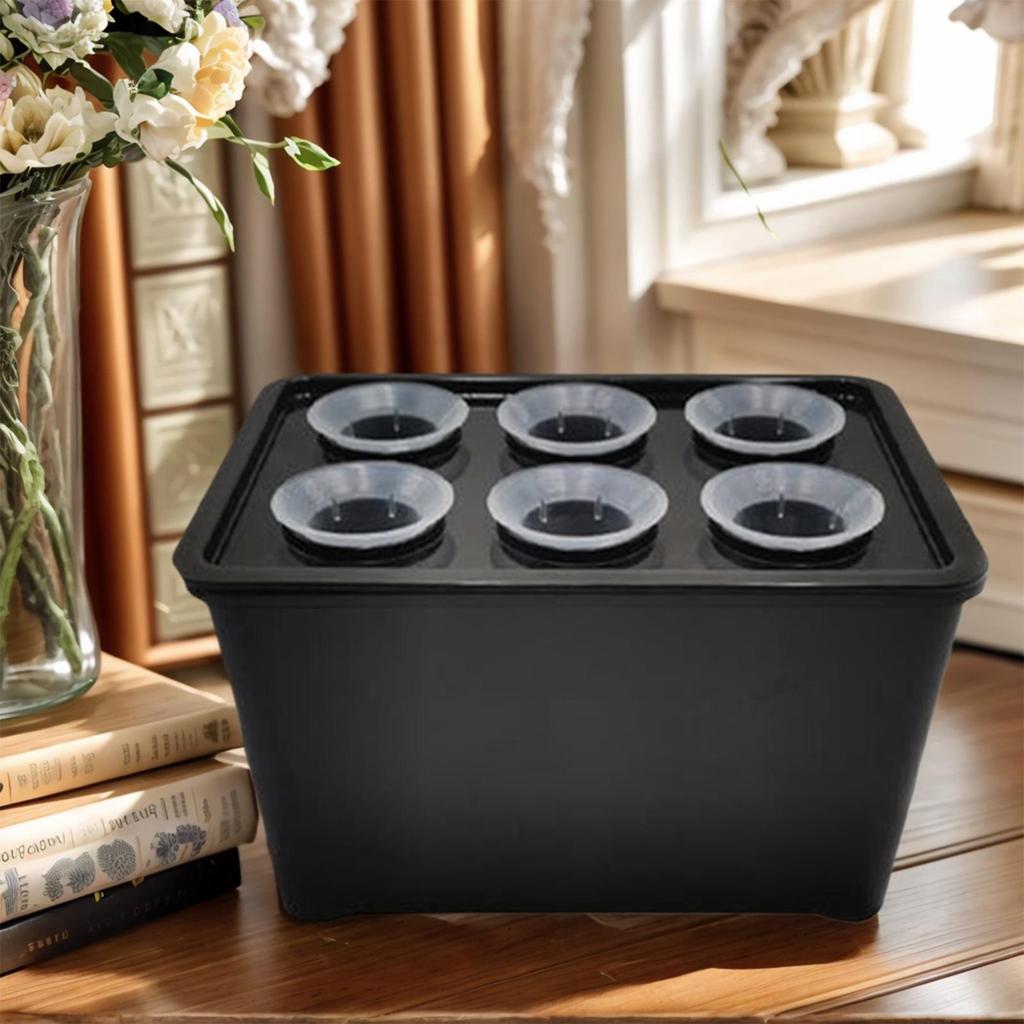 Plant Starter Trays Greenhouse Propagator Cover Flowers Vegetables Seedling Pot Gardening Tools For Flowers Vegetables Indoor