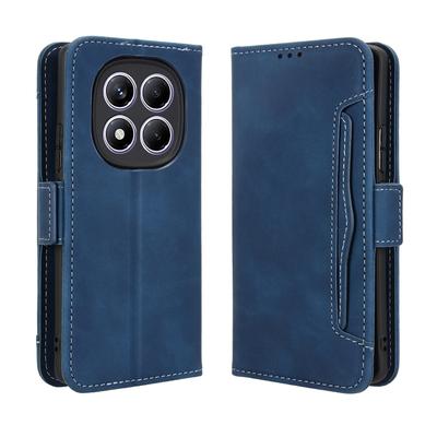Pouzdro pro Redmi Note 14 Pro 4G Flip Kožená Kůže Luxusní Peněženka více slotů na karty Knižní Pouzdro Pro Redmi Note 14 Pro 4G Pouzdra na Telefon