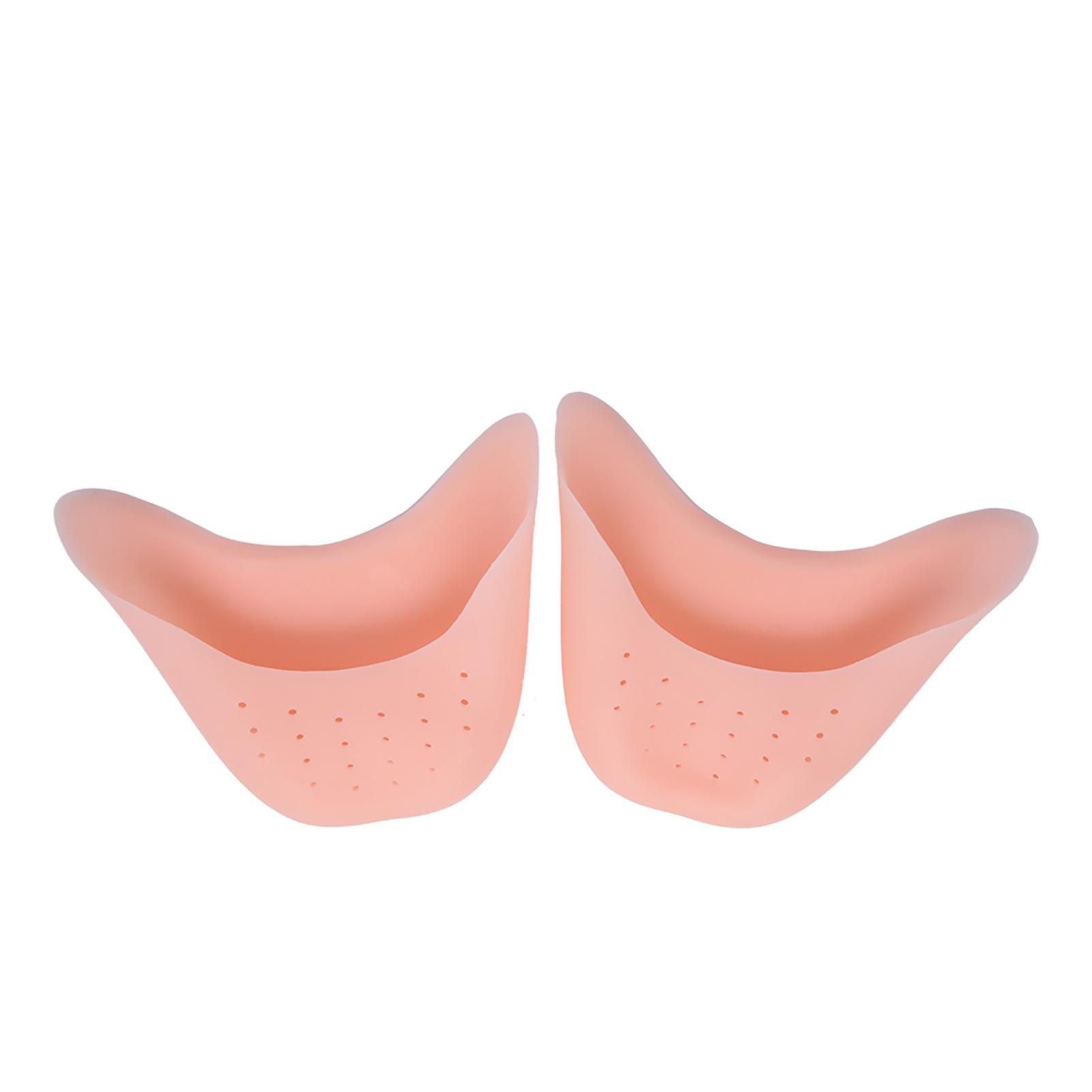 

1 пара силиконовых мягких балетных пуантов для танцев, защита для пальцев ног, уход за ногами, плоть