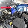 1Set Plastic Car Motorcycle Refueling Engine Oil Funnel Filter Conveying Tool Oil Change Funnel Accessories