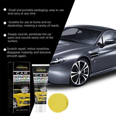 Car Scratch Repair Cream - For Paint Scratch Repair, Care and Daily Automotive Maintenance