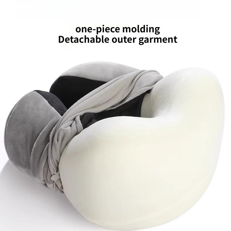 Integrated Memory Cotton U-shaped Pillow Multi Scenario Applicable Cervical Pillow 360 ° Surround Ergonomic Design Supports The Head Bedclothes