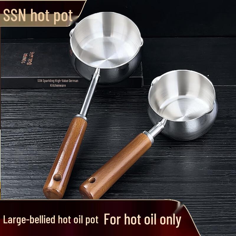 SSN 304 Stainless Steel Hot Oil Pot