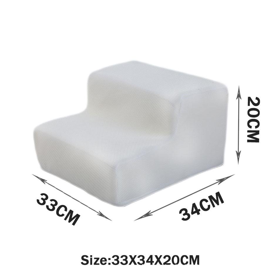 Folding Pet Stairs for Small Dogs & Cats Portable Pet Steps for Sofa & High Bed Access | Lightweight Step Ladder for Senior Dogs