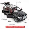 1:32 Compatible for BMW X5 SUV Model Car Toy, Zinc Alloy Pull Back Toy Car with Sound and Light for Kids Boy Girl Gift