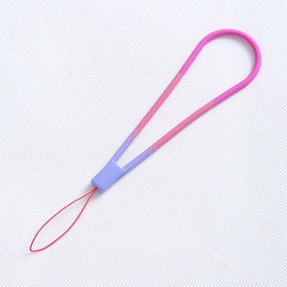 Straps Phone Charms Watercolor Woven Pattern Wrist Hand Strap Phone Hanging Rope Mobile Phone Strap