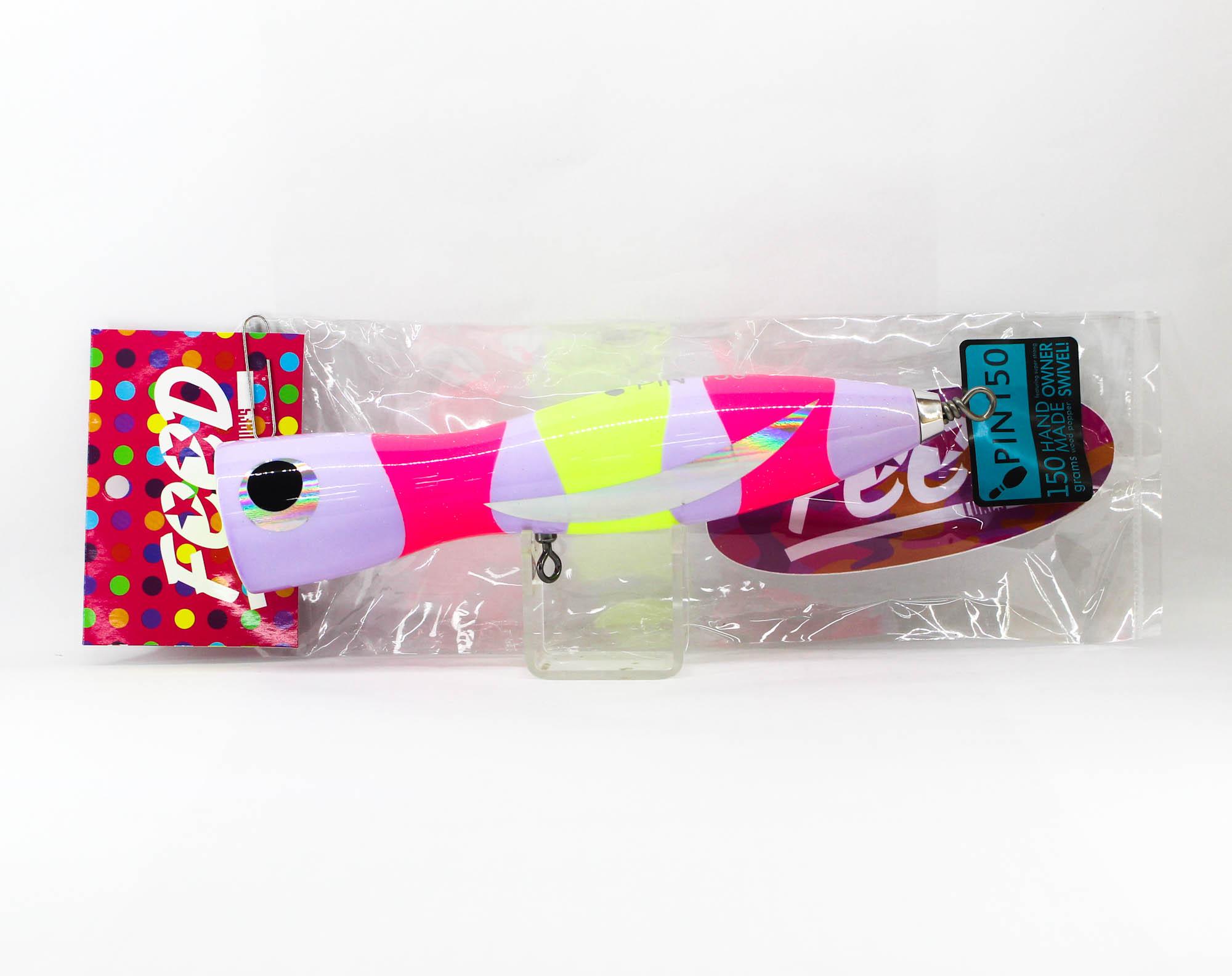 

Feed Pin 150 Ручной работы Деревянный Поппер Плавающая Приманка 150 грамм 43 (2043)