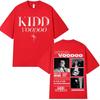 Rapper Kidd Voodoo Satiro Tour Harajuku Graphics 2026 Spring Summer Tshirt Men Short Sleeve Pure Cotton Casual Tops