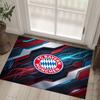 Diseño del Bayern de Múnich Alfombra de Terciopelo de Cristal Acogedora No?Alfombra Estampada Antideslizante Para Dormitorio Sala de Estar Entrada