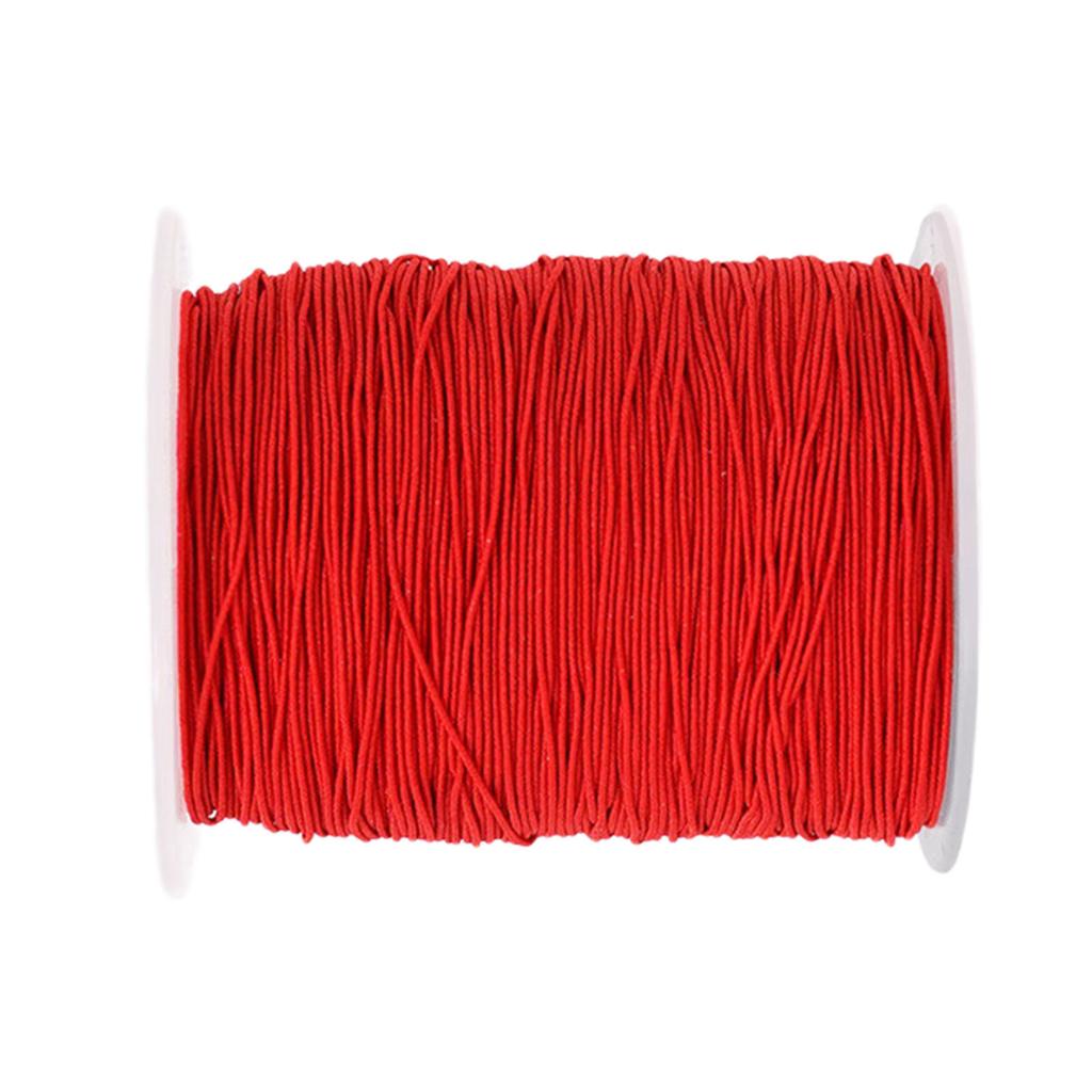 200 Yards Braided Cord Chinese Knot Cord Decorative Thread String Elastic Cord Packing String Bracelet Beading Thread