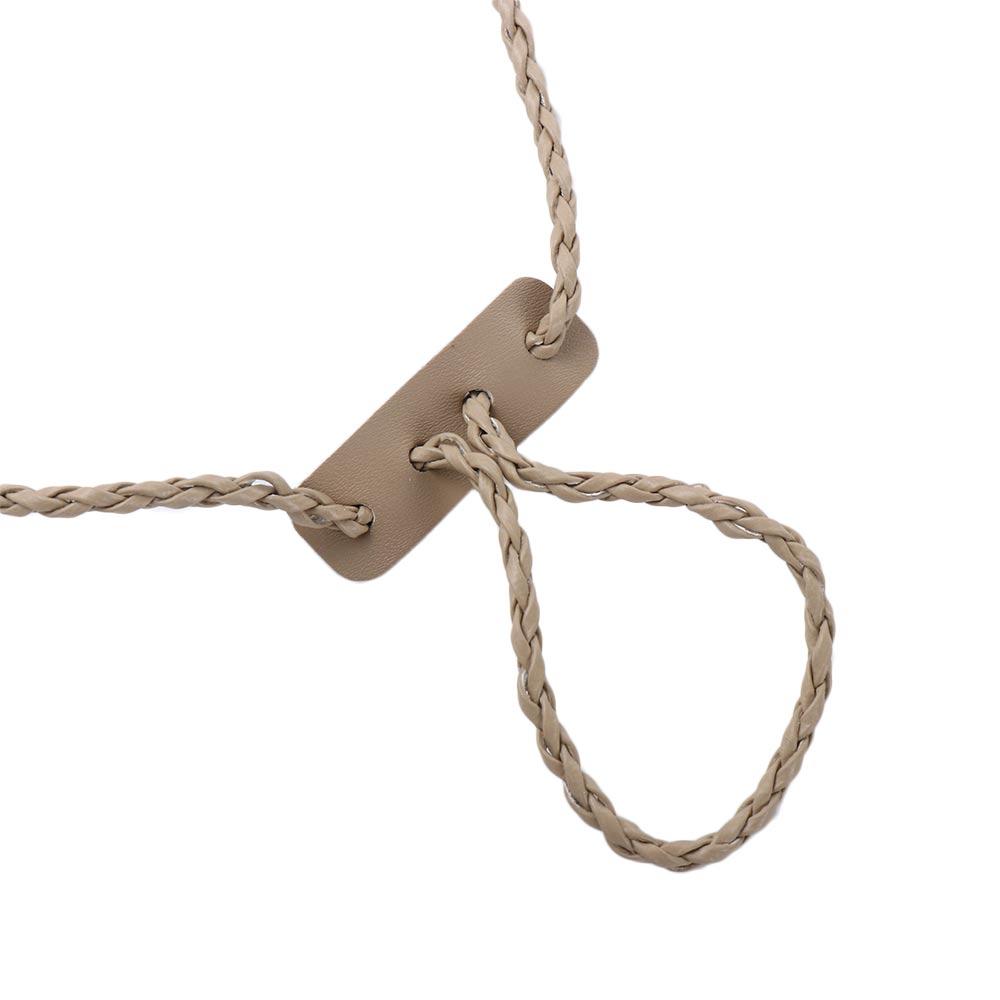 Leather Glasses Protection Cover Hanging Neck Clip Glasses Lanyard Eyewear Cases Mini Glasses Bags