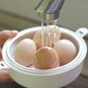 Nuovo Delizioso Bollitore per Uova a Forma di Pollo Vapore Uova 4 Uova 1Uovo Microonde Cuoci Uova Strumento di Cottura Accessori da Cucina