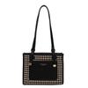 Large Capacity Bag Women'S Bag Fashion Shoulder Bag Versatile Texture Plaid Portable Foreign Style Tote Bag
