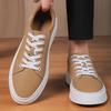 Fashion Comfortable Hollow Out Lace-Up Skate Shoes Classic Flats 2025 Men's Breathable Mesh Sneakers Lightweight Casual Walking Shoes