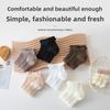5 Pairs  Lace Socks Female Short Socks Shallow Student Female Socks Low Curry Tide