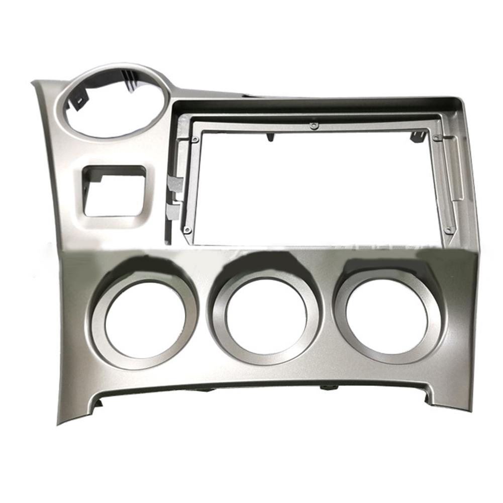 Silberne Autoradio-Blende Stereo Radio Blenden Panel Rahmen Abdeckung 9 Zoll Panel Rahmen Für Toyota Für MATRIX 2009 2010 2011 2012 2013 2014