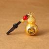Hanging Zodiac Keychain Chinese Style Car Keychain Trendy Gourd Rotating Keychain  Gift