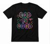 God Is Good Christian Religious Jesus Graphic Tee Black T-shirt
