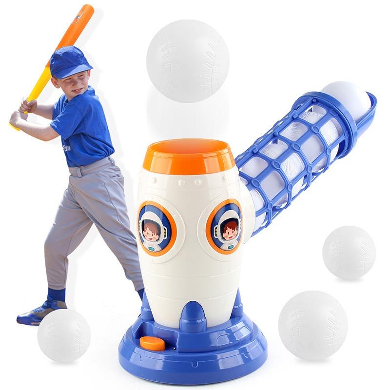1PACK Children's Baseball Launcher Toy Set Indoor Sports Outdoor Sports Leisure Toys Remote Control Electric Tee