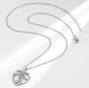 Endless Love Mother-Daughter Diamond Pendant Necklace – Elegant, Versatile Chain Jewelry
