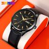 Moment Beauty Fashion Einfache Herrenuhr 2075 Lederarmband Herrenuhr Wasserdichte Quarzuhr