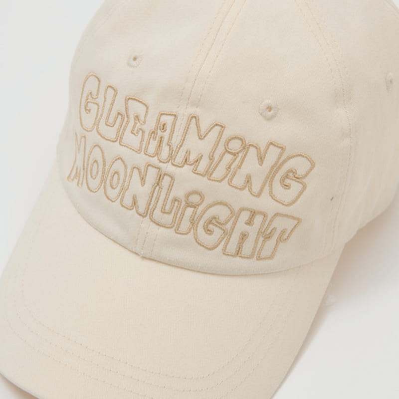 SWAYGLOW Glimmering Ball Cap_Ivory