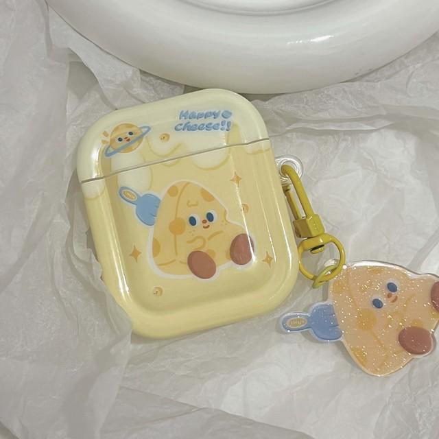 

Противоударный чехол для наушников Happy Cheese Imd для Apple Airpod 3 Pro 2 2nd 1, милый мультяшный беспроводной Bluetooth-гарнитура, зарядное устройство For Airpods 3 (2021)