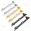 1Pc 3D Sportiva Sporty Car Body Fender Trunk Zinc Alloy Adhesive Badge Emblem for Mito GT Spider Giulietta Stelvio