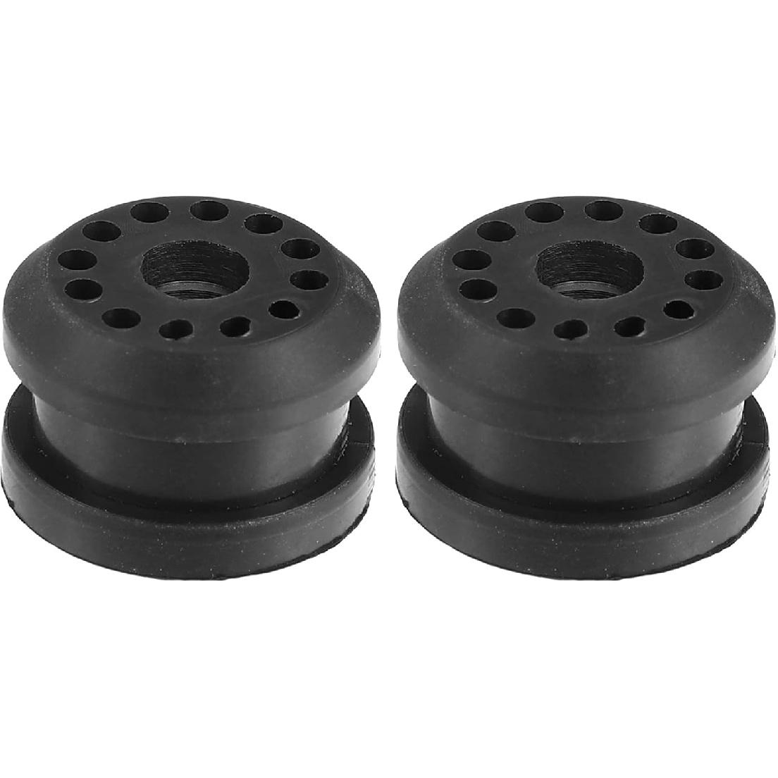 Motoforti Transfer Case Linkage Bushing, for Dodge for Ram 2500 2003-2008, Rubber, 52105555AA 55366066AB, Black, 2pcs
