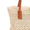 Casual Straw Woven Handbag Boho Top Handle Satchel Handmade Wallet Shoulder Bags Purse Ladies Girls