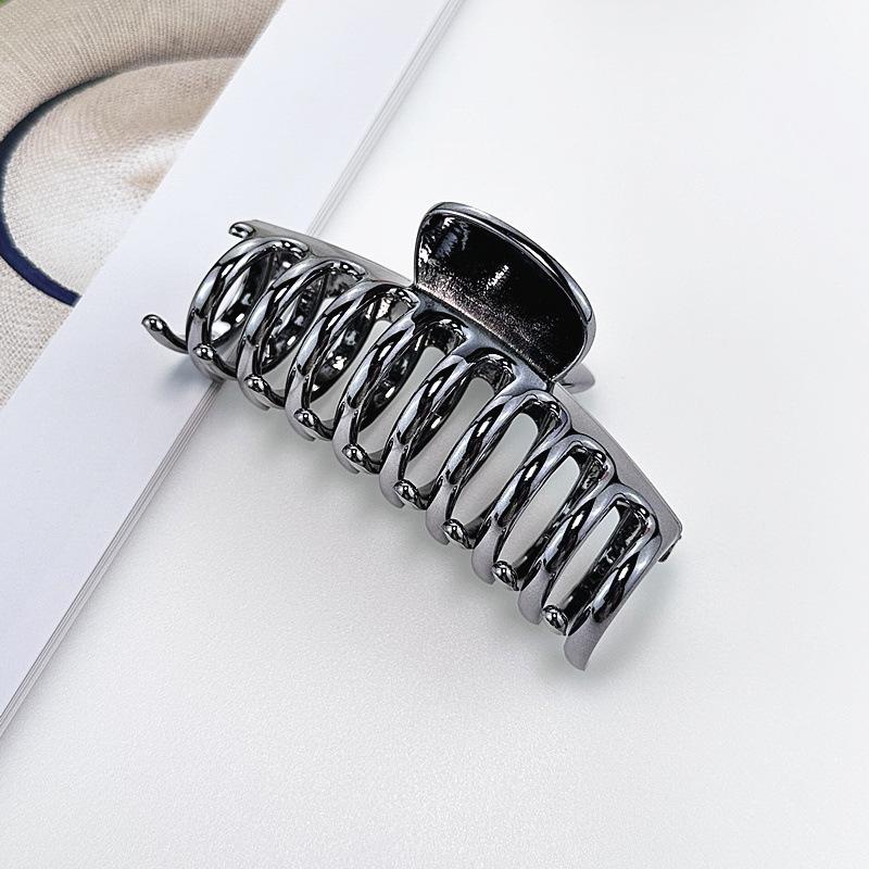 Large Japanese & Korean Style Metal Hair Claw Clips for Styling