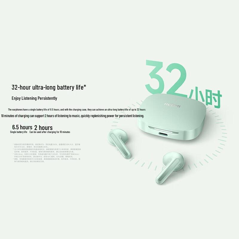 Xiaomi Redmi Buds 7S Semi-In-Ear ANC Bluetooth Earbuds