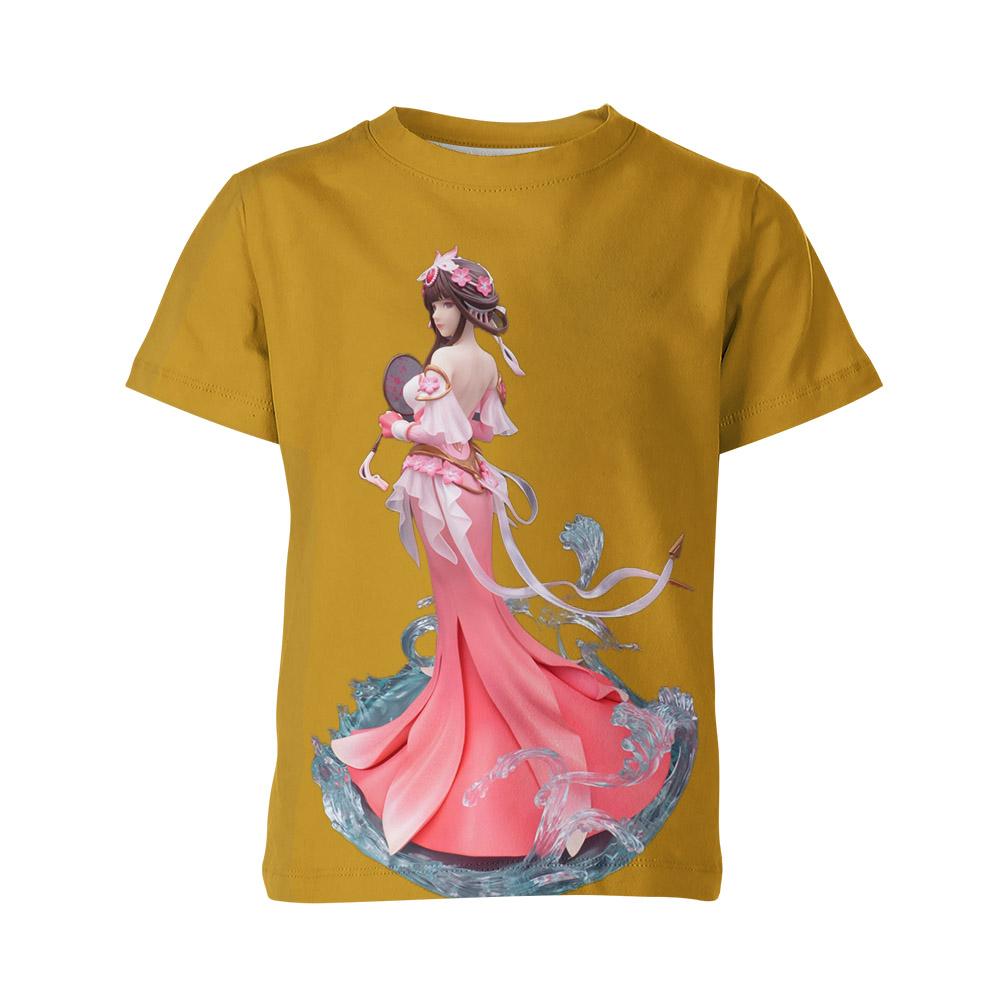 3D China cartoon Printed unisex  plus size tshirt for women on sale graphic oversized shirts tops