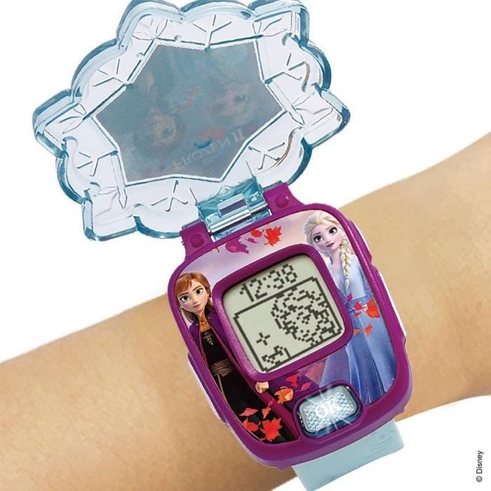 Montre-jeu interactive vtech la reine des neiges 2 d'elsa - pour enfant de 3 à 7 ans - garantie 2 ans