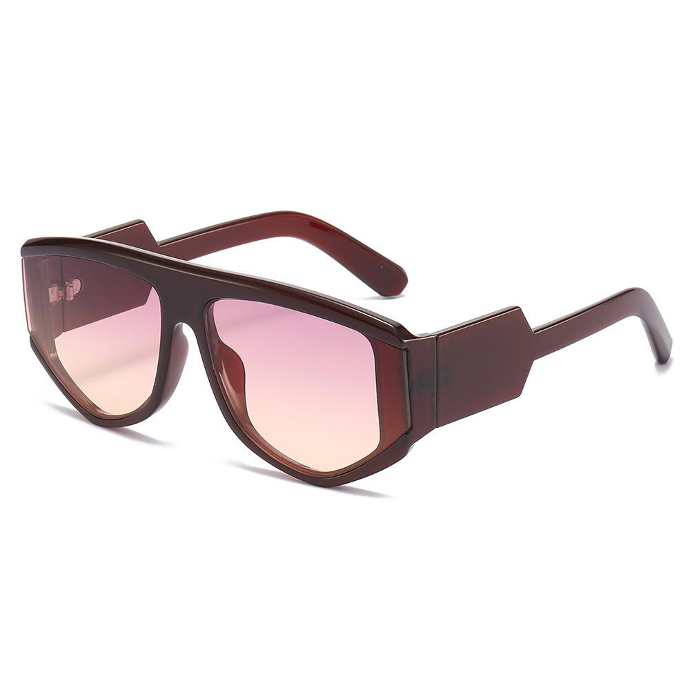 JYL TS Sunglasses UV Large Frame Hip-hop Street/5691