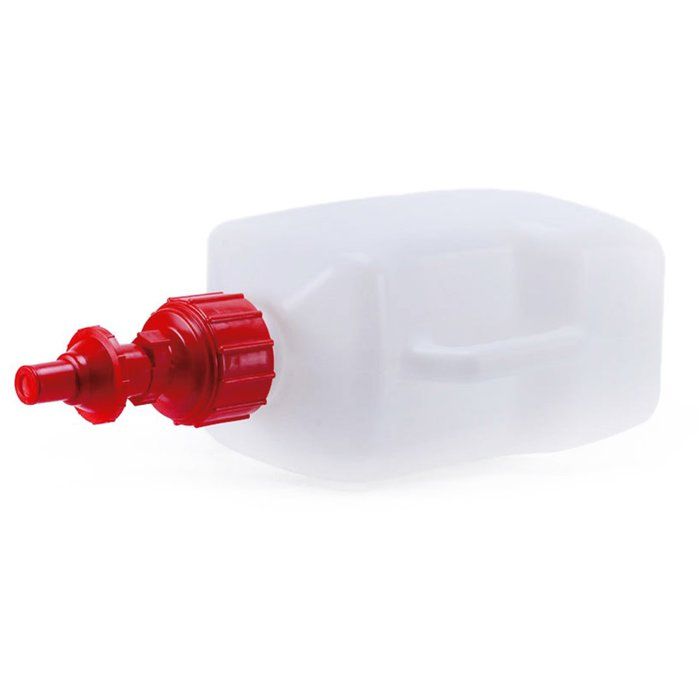 Szybki kanister na bak motocyklowy 10 litrów Czerwony kanister