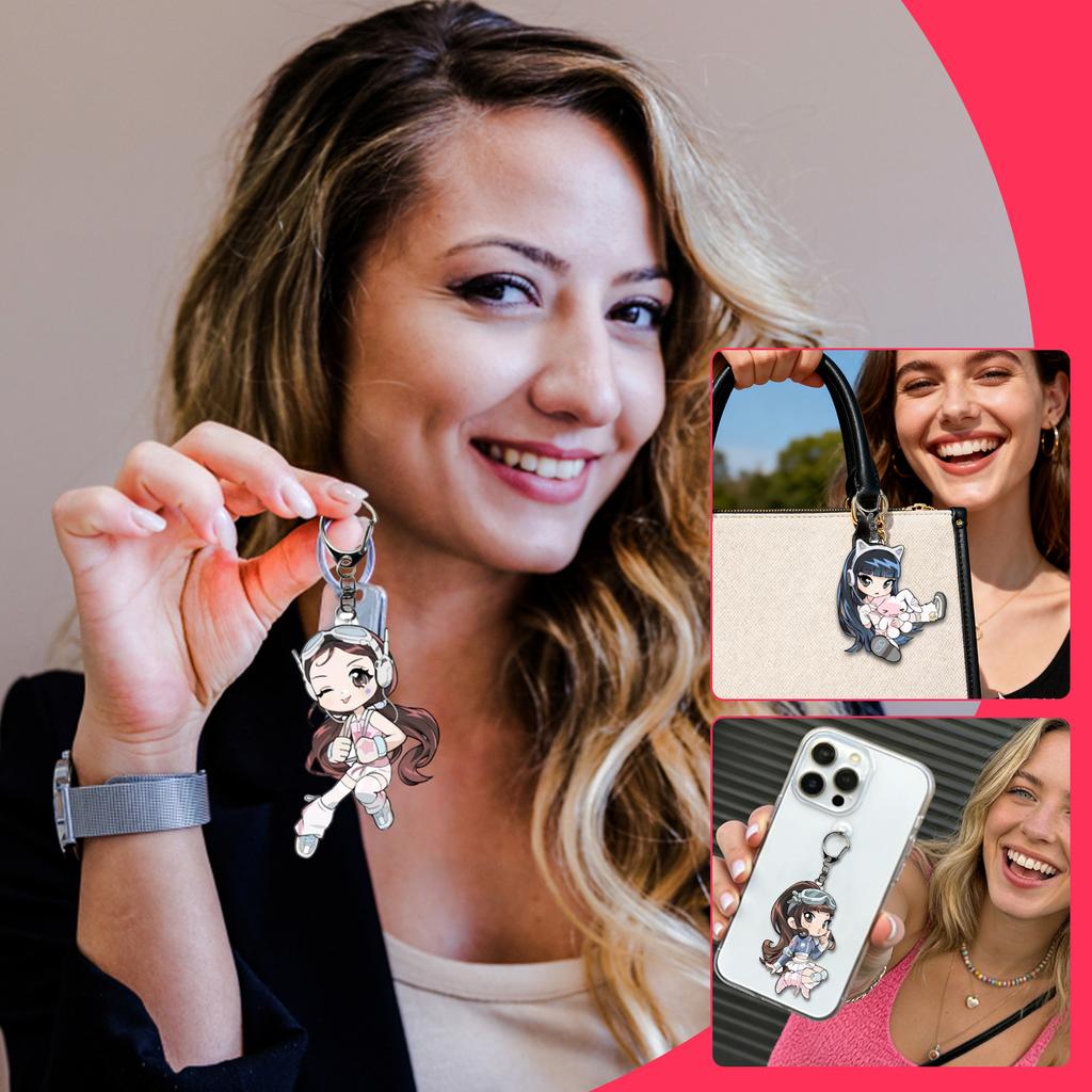 Acrylic Keychains, Backpack Ornaments, Phone Ornaments, Everyday Gifts, Fan Gifts