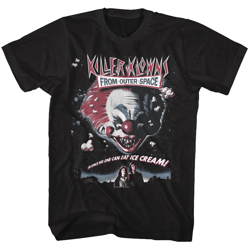 Killer Klowns From Outer Space Movie Big Head Rudy Mike Debbie Men T Shirt M
