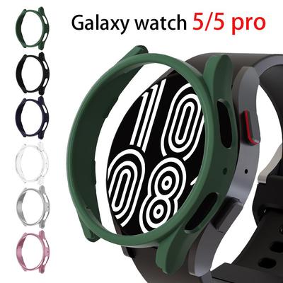Funda Protectora para Samsung Galaxy Watch 5 44mm 40mm Carcasa Bumper de PC Accesorios Cubierta Protector Integral Galaxy watch 5 pro 45mm