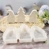 Flexible Sturdy Silicone Epoxy Resin Castes Mold Christmas Shaped Tray Dishes Molds for Craft and Home Decoration