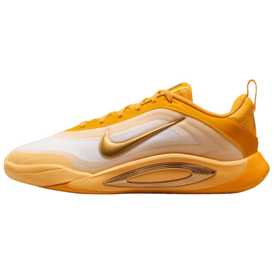 

Nike A One Abrasion Resistant Low top Basketball Shoes Women s Metal Gold FZ8605-701 41