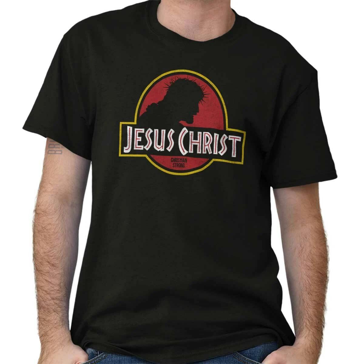 Christian Faith Pop Culture Jesus Christ Womens or Mens Crewneck T Shirt Tee XL