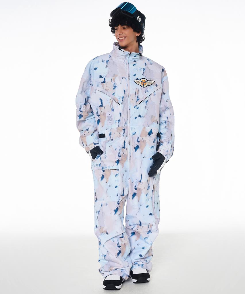 Dolauteoweeo 2425 Volkan Boardwear Work Jumpsuit Camo Print Unisex