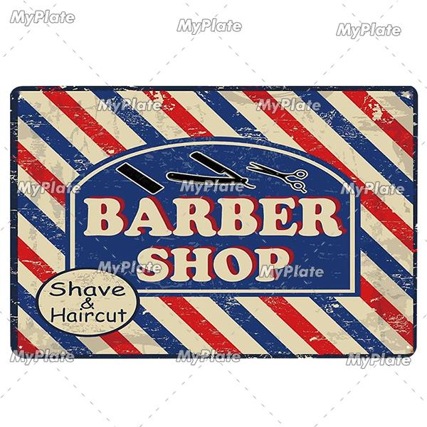 Profession Barber Vintage Metal Sign Tin Sign Vintage  Decoration Plaque Home Wall Decor Bar Sign Home Decor Poster Custom