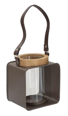 Lantern Glass Cm 16X13X18,5